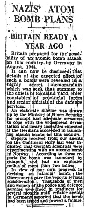 The Daily Telegraph Article